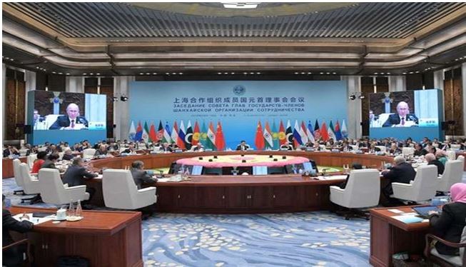 SCO की बैठक में भारत के अलावा पाकिस्‍तान चीन और रूस भी ले रहे हिस्‍सा