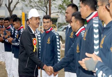 मध्यप्रदेश पुलिस अकादमी भोपाल में प्रशिक्षु उप पुलिस अधीक्षकों के बीच मैत्री वॉलीबाल मैच आयोजित