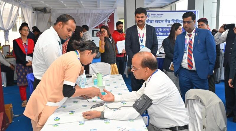 स्वस्थ स्टाफ, सशक्त संगठन की नींव – एसबीआई का प्रेरणादायक स्वास्थ्य शिविर