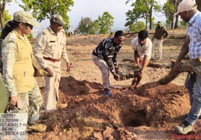 जंगल क्षेत्र में अवैध बोरवेल खनन पर वन विभाग की सख्त कार्यवाही, दो वाहन जब्त