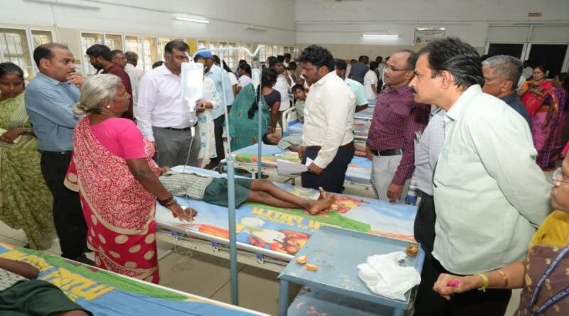 स्कूल के मिड-डे मील से बिगड़ी 44 छात्रों की तबीयत, अस्पताल में कराया भर्ती