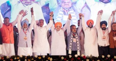 मोगा में शाह की रैली में 1.58 लाख की भीड़, 15 किमी लंबा जाम, पंजाब में ठहराव