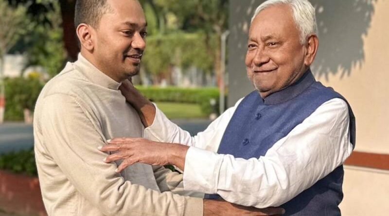 निशांत कुमार राजनीति में एंट्री कर रहे, होली पर मिली मंत्री की शुभकामनाएँ