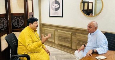 लहार विधायक अंबरीश शर्मा से हेमंत खंडेलवाल की अहम मुलाकात