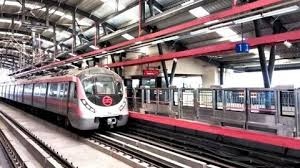 दिल्ली मेट्रो की पिंक लाइन खुली, सूर घाट स्टेशन पर एंट्री-एग्जिट बंद