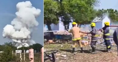 पटाखा फैक्ट्री में खौफनाक धमाका, 18 मौतों से दहला पूरा इलाका