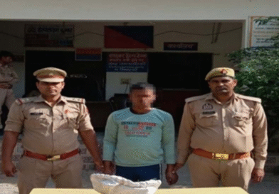  चोरी की मोटर के साथ दबोचा चोर