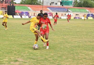 महिला फुटबॉल में छत्तीसगढ़ का शानदार प्रदर्शन, झारखंड को हराकर जीता स्वर्ण पदक