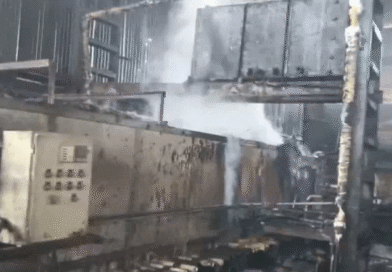 जोधपुर बासनी इंडस्ट्रियल एरिया की स्टील फैक्ट्री में लगी आग, बड़ा हादसा टला