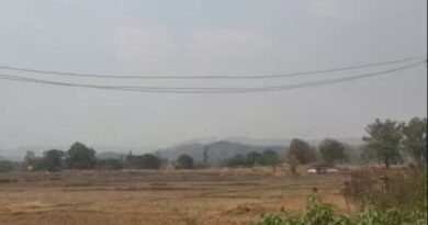 नारायणपुर के आरा पहाड़ पर एयर एम्बुलेंस क्रैश, इलाके में मची भारी अफरा-तफरी