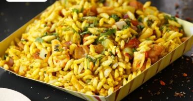 घर बैठे लें स्ट्रीट फूड का मजा, बनाएं मसालेदार झालमुड़ी