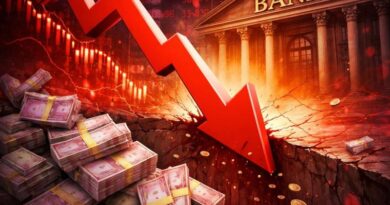 बैंकिंग शेयरों में लगातार बिकवाली का दबाव