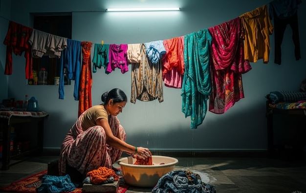 क्या आप भी रात में धोते हैं कपड़े? संभल जाएं, घर में आ सकती है दरिद्रता, वास्तु अनुसार जानें सही नियम