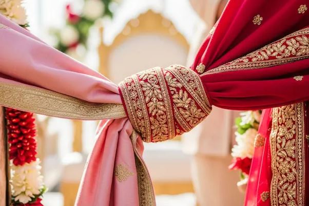 शादी में गठबंधन के लिए गुलाबी रंग का ही क्यों होता है कपड़ा? जानें इस परंपरा के पीछे छुपा गहरा राज