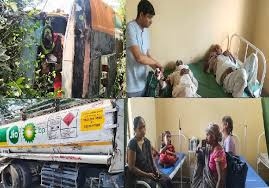 60 यात्रियों से भरी बस पलटी, बुद्ध पूर्णिमा पर गंगा स्नान जा रहे थे श्रद्धालु