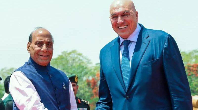 भारत-इटली रक्षा सहयोग मजबूत, सैन्य हार्डवेयर निर्माण पर बनी सहमति