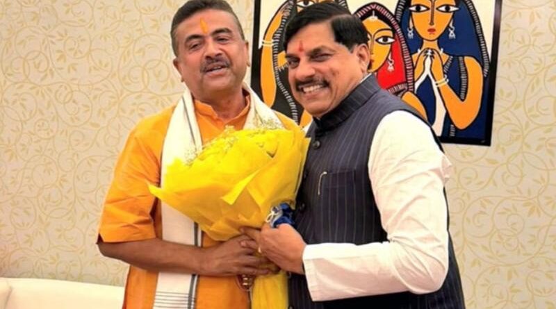 पश्चिम बंगाल के मुख्यमंत्री बने शुभेंदु अधिकारी, सीएम मोहन यादव ने दी हार्दिक बधाई