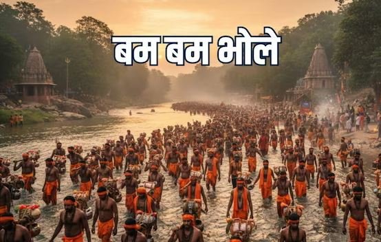 श्रावणी मेले के दौरान कुमारसार नदी में उतरते ही कांवड़ियों की थकान होती है दूर, आस्था के सफर में प्रकृति का खूबसूरत संगम