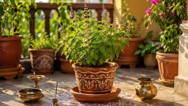 पुराने घरों के आंगन के बीच क्यों लगाया जाता था तुलसी का पौधा? सिर्फ आस्था नहीं, रोजमर्रा की जिंदगी से भी जुड़ी थी ये परंपरा