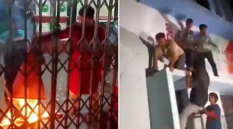 कैंपस में हिंसा और आगजनी, ABVP-लेफ्ट छात्रों की झड़प के बाद तनावपूर्ण माहौल