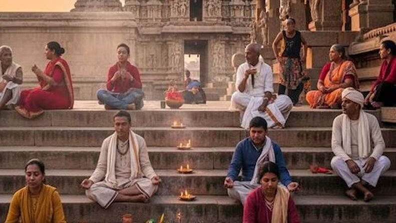 मंदिर में दर्शनों के बाद इसलिए कुछ समय बैठने की है मान्यता