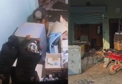 पटेरा में ज्वेलर्स की दुकान को बनाया निशाना, चोरी की वारदात CCTV में कैद