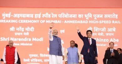 25 साल की जनसेवा के अवसर पर गुजरात में कार्यक्रम, अहमदाबाद में निकली सेवा ज्योति यात्रा